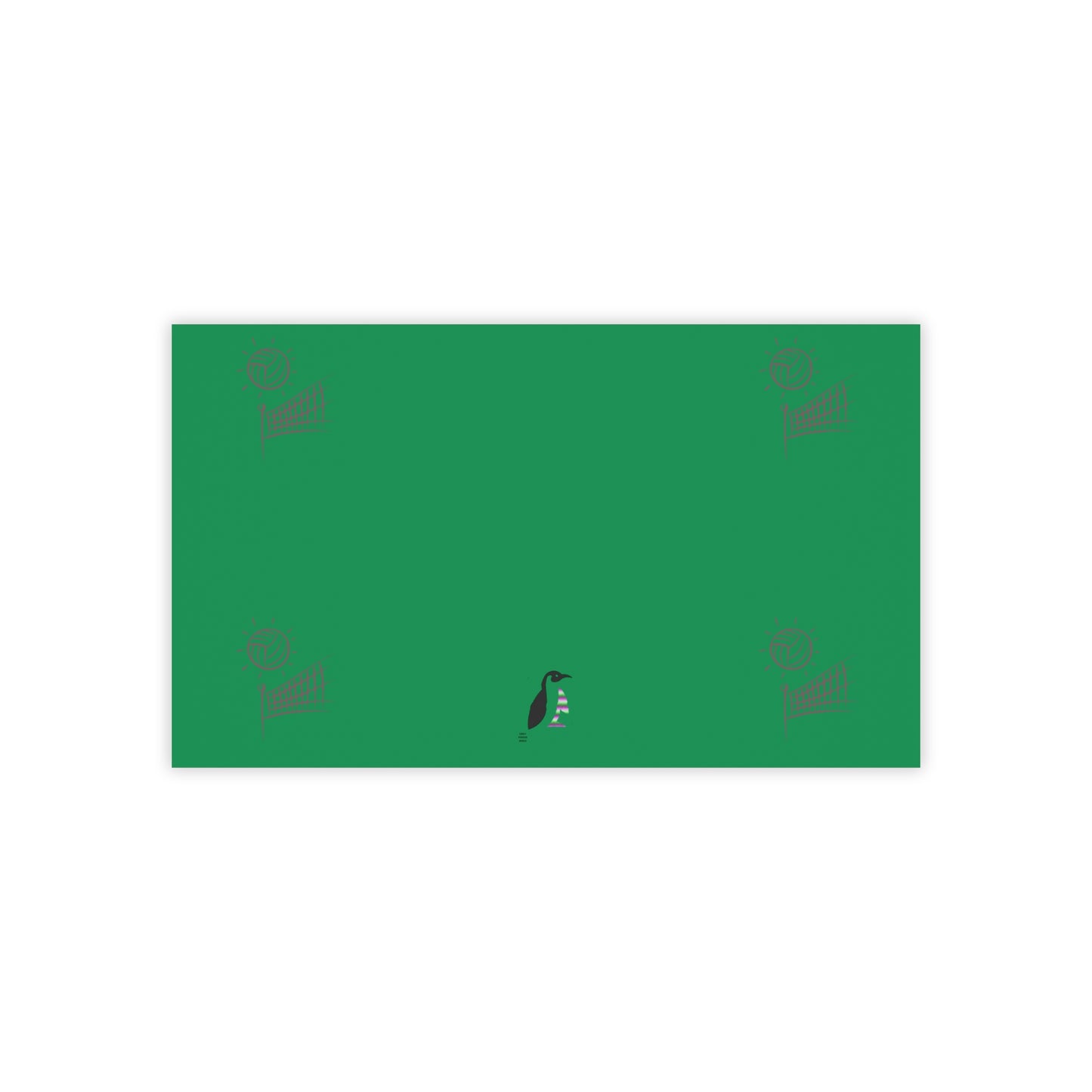 Post-it® Note Pads: Volleyball Dark Green