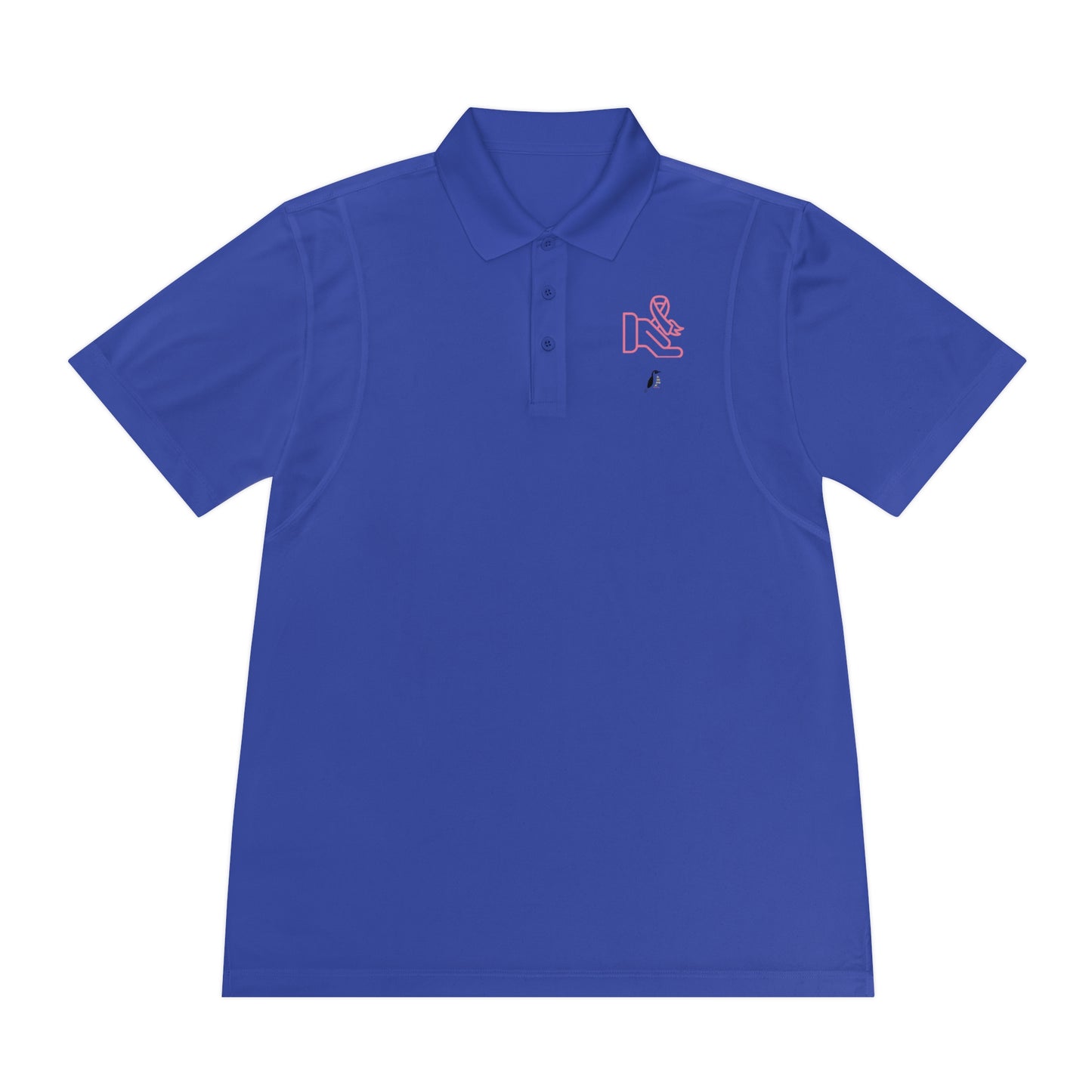 Men's Sport Polo Shirt: Fight Cancer #2