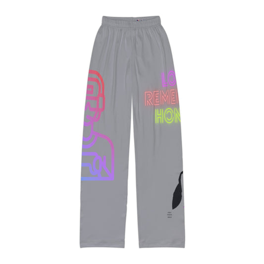 Kids Pajama Pants: Gaming Grey