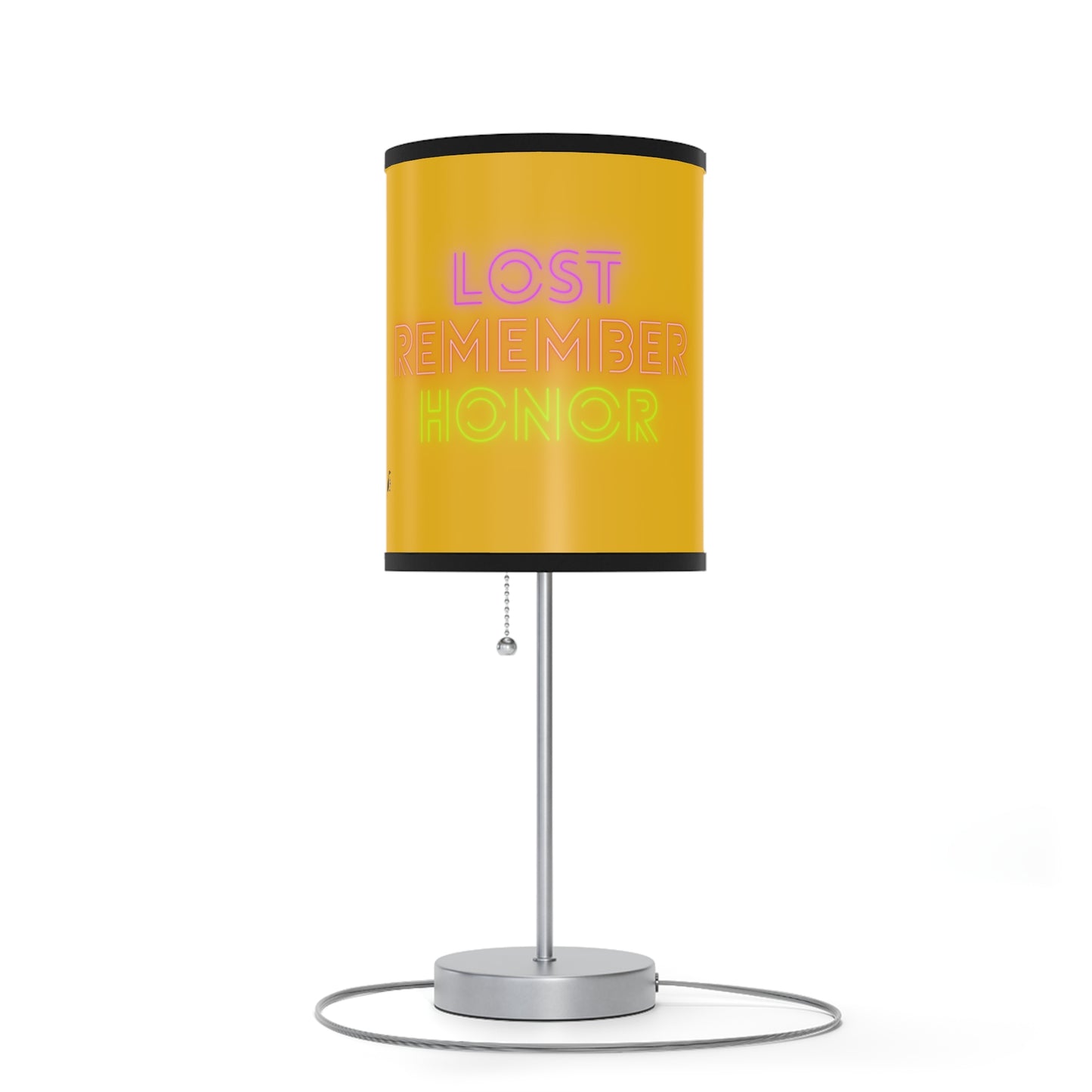 Lamp on a Stand, US|CA plug: Wrestling Yellow