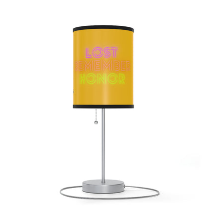 Lamp on a Stand, US|CA plug: Wrestling Yellow