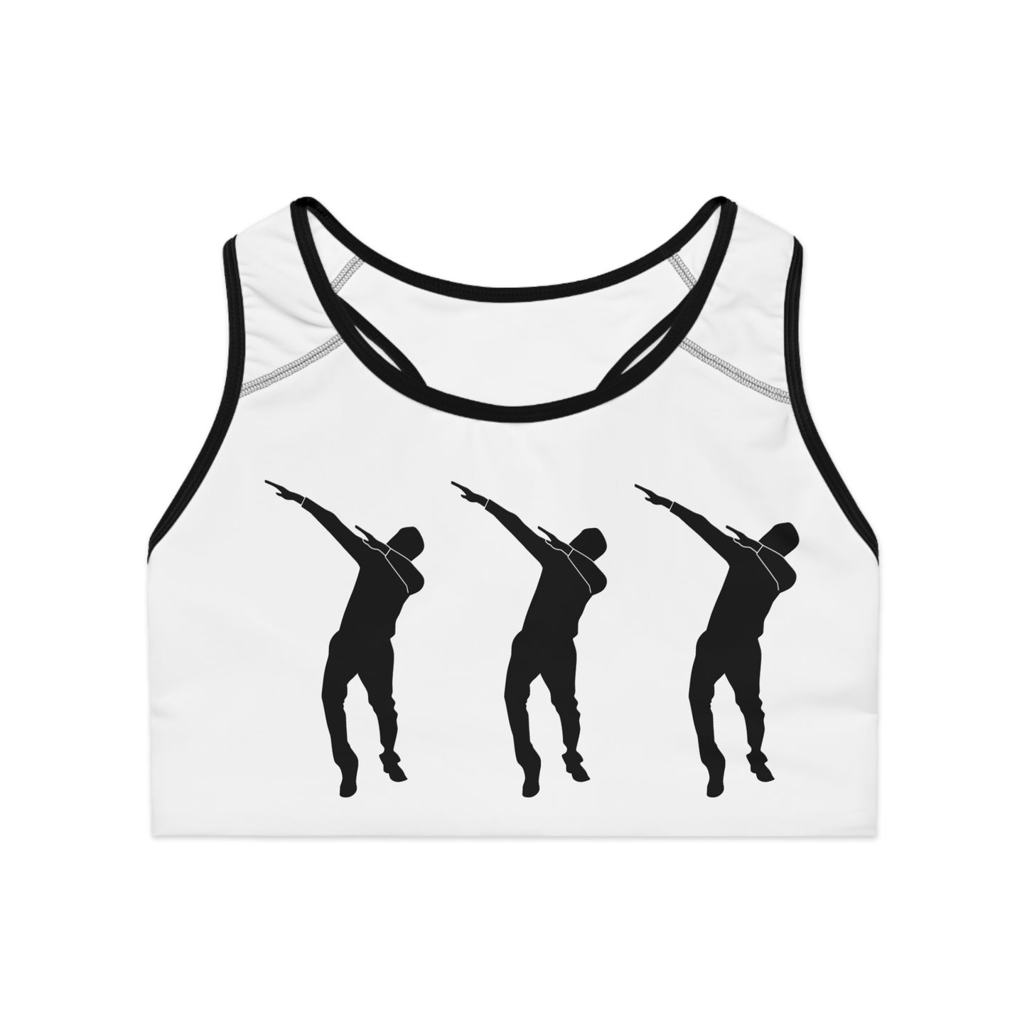 Sports Bra: Dance White