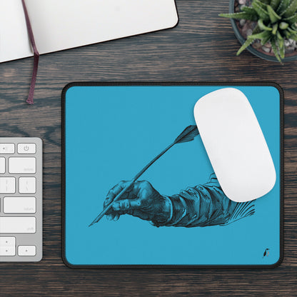 Gaming Mouse Pad: Writing Turquoise