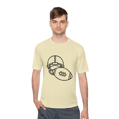 Moisture Wicking Tee: Football #2