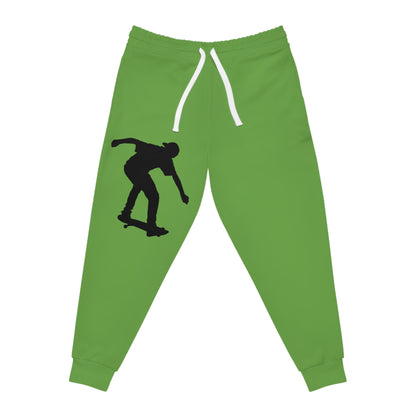 Athletic Joggers: Skateboarding Green