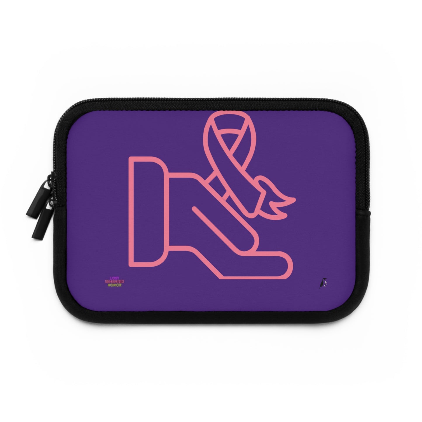 Laptop Sleeve: Fight Cancer Purple