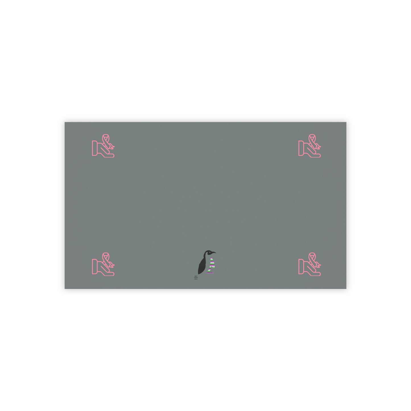 Post-it® Note Pads: Fight Cancer Dark Grey