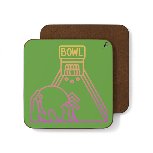 Hardboard Back Coaster: Bowling Green
