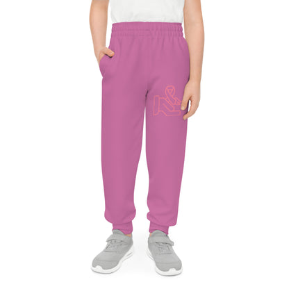 Youth Joggers: Fight Cancer Lite Pink