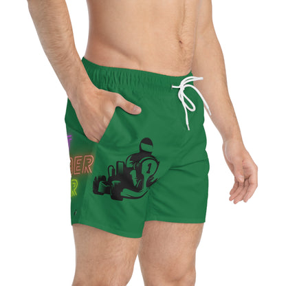 Swim Trunks: Racing Dark Green