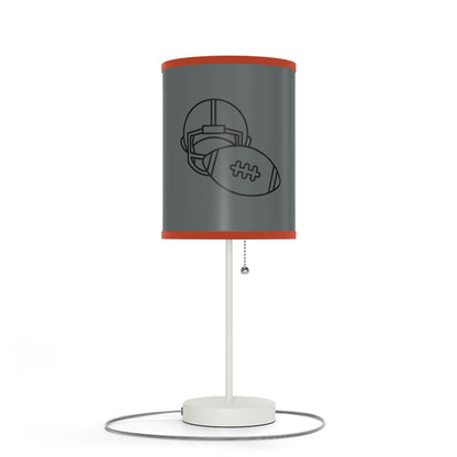 Lamp on a Stand, US|CA plug: Football Dark Grey