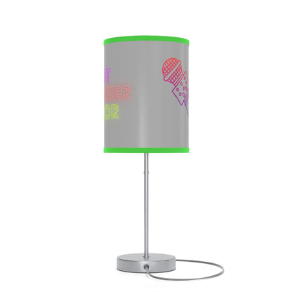 Lamp on a Stand, US|CA plug: Music Lite Grey