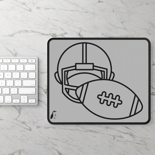 Gaming Mouse Pad: Football Lite Grey