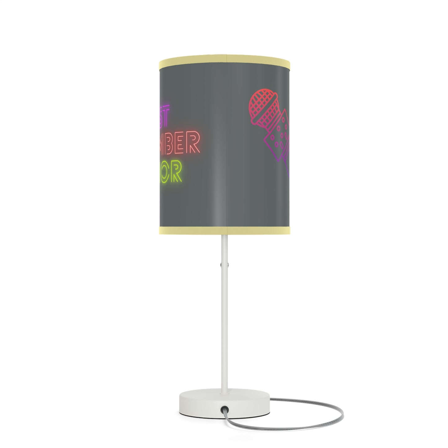 Lamp on a Stand, US|CA plug: Music Dark Grey 