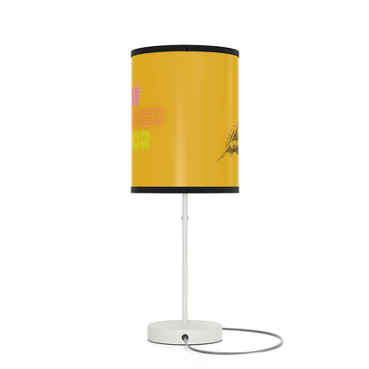 Lamp on a Stand, US|CA plug: Writing Yellow