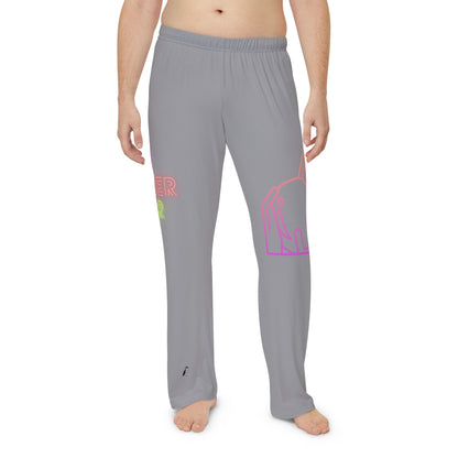 Men's Pajama Pants: Bowling Grey