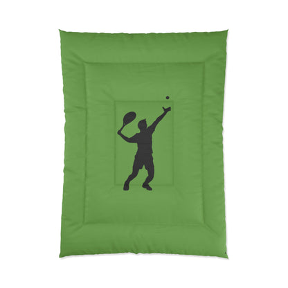 Comforter: Tennis Green