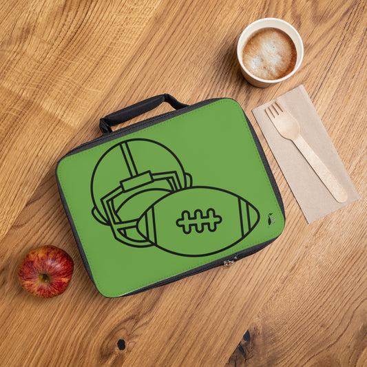 Lunch Bag: Football Green