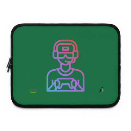 Laptop Sleeve: Gaming Dark Green