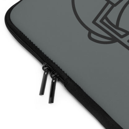 Laptop Sleeve: Football Dark Grey