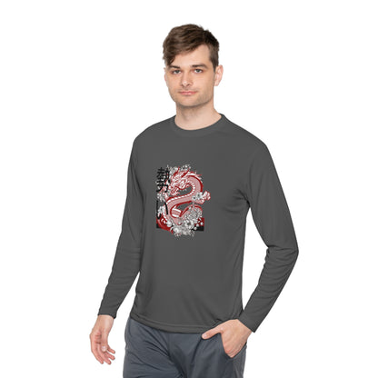 Lightweight Long Sleeve Tee: Dragons #1