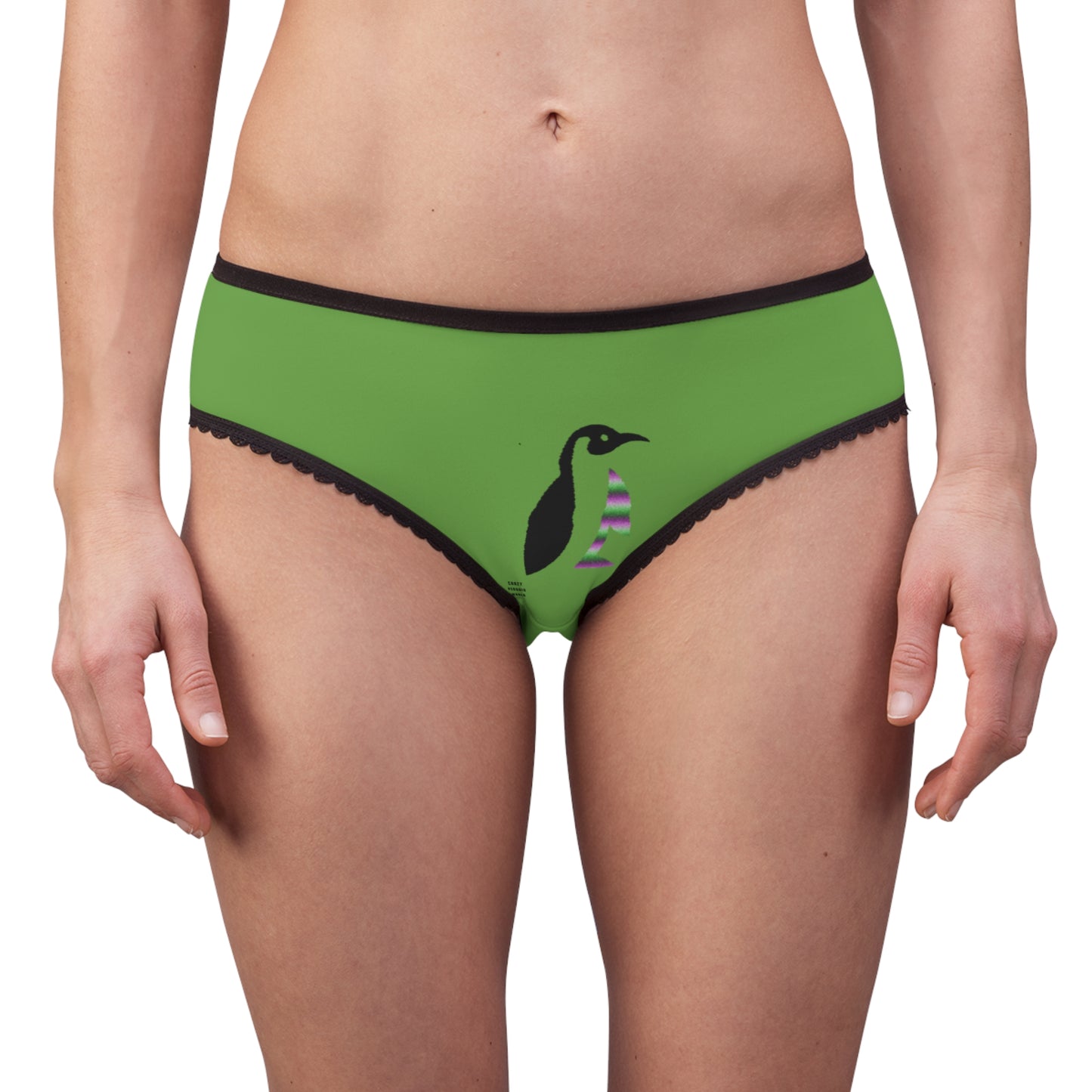 Women's Briefs: Dance Green