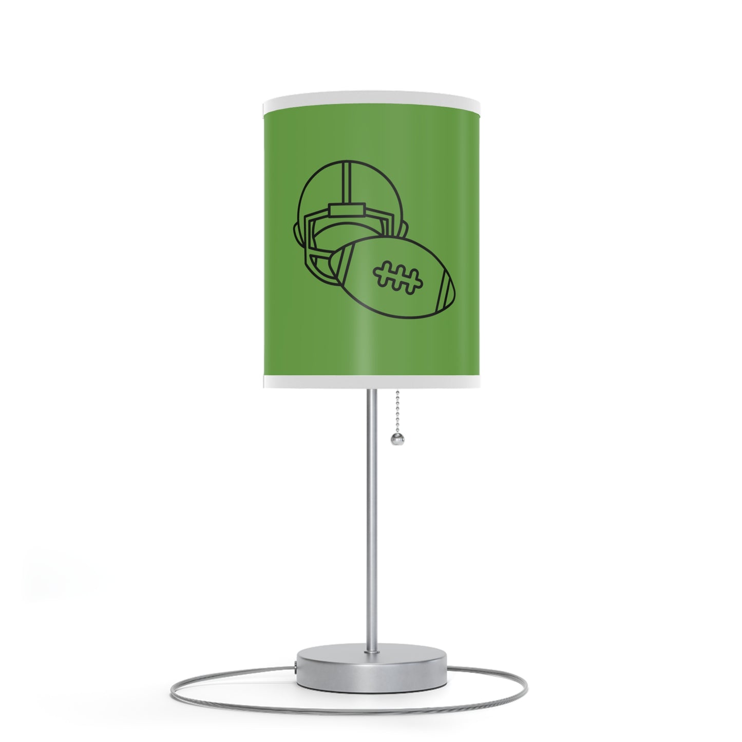 Lamp on a Stand, US|CA plug: Football Green