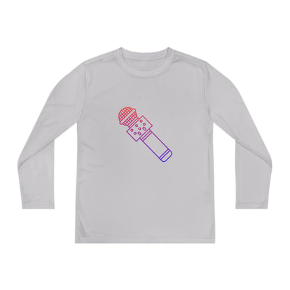 Youth Long Sleeve Competitor Tee: Musika 