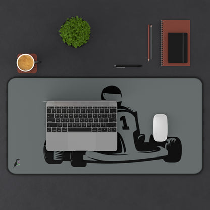 Desk Mat: Racing Dark Grey