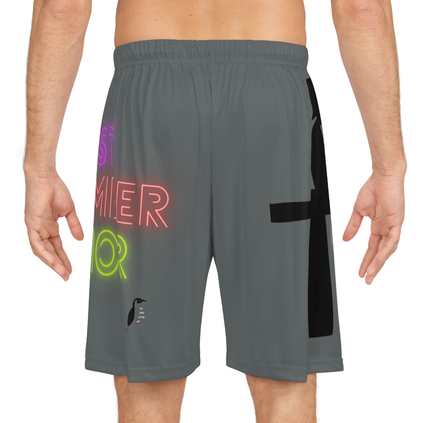 Basketball Shorts: Fishing Dark Grey