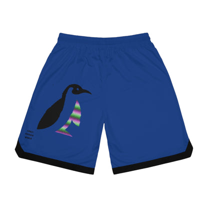 Basketball Rib Shorts: Lost Remember Honor Dark Blue