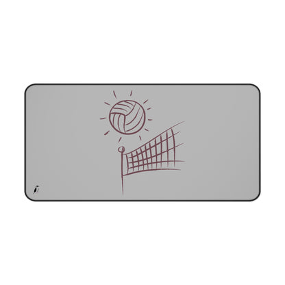 Desk Mat: Volleyball Lite Grey