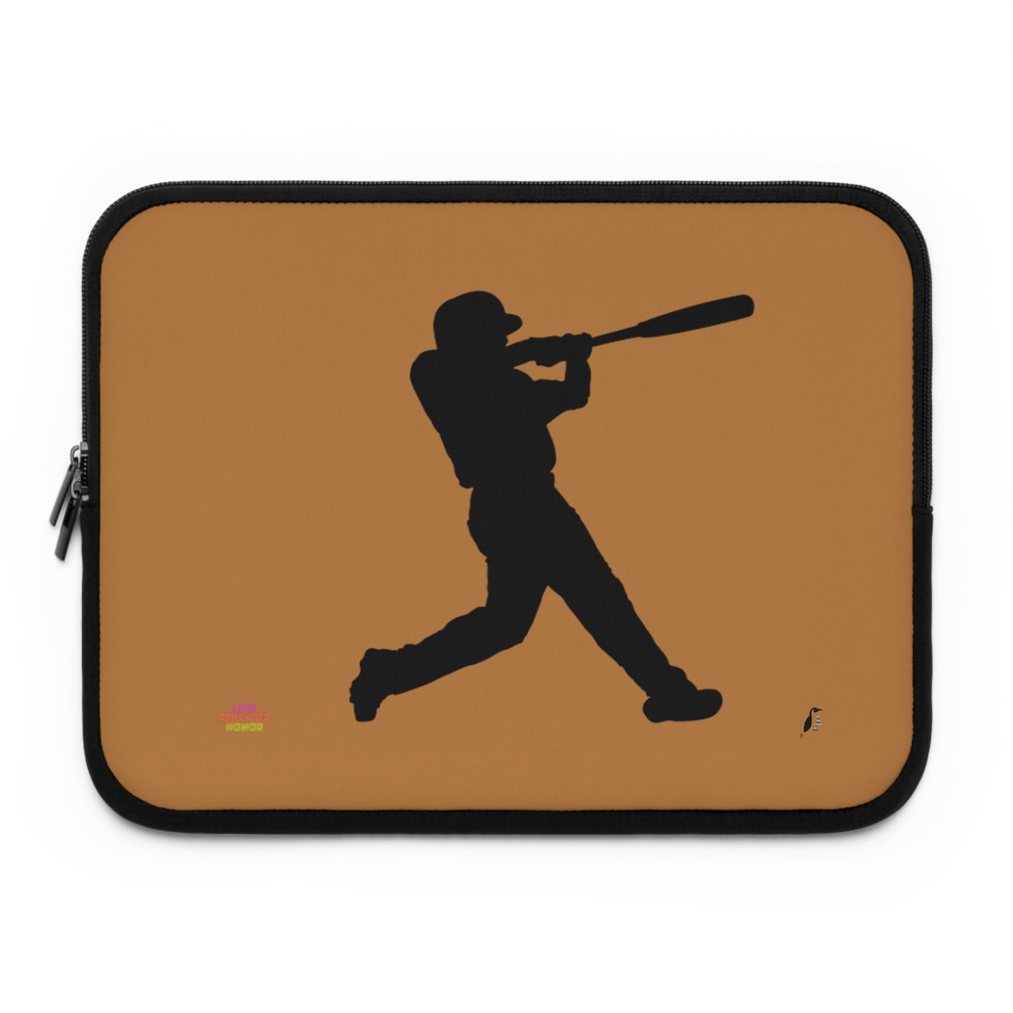 Laptop Sleeve: Baseball Lite Brown