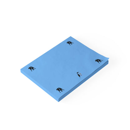 Post-it® Note Pads: Basketball Lite Blue