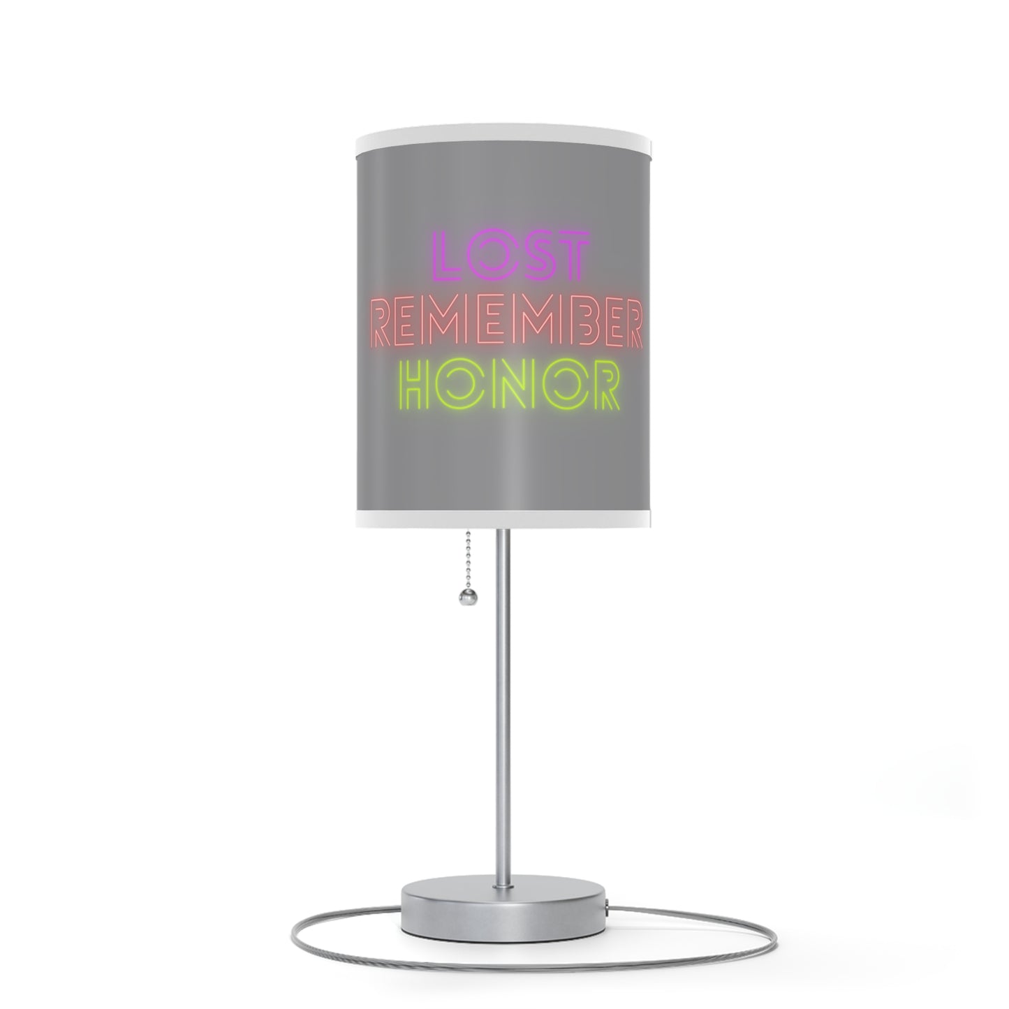 Lamp on a Stand, US|CA plug: Music Grey