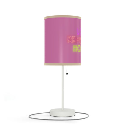 Lamp on a Stand, US|CA plug: Lost Remember Honor Lite Pink