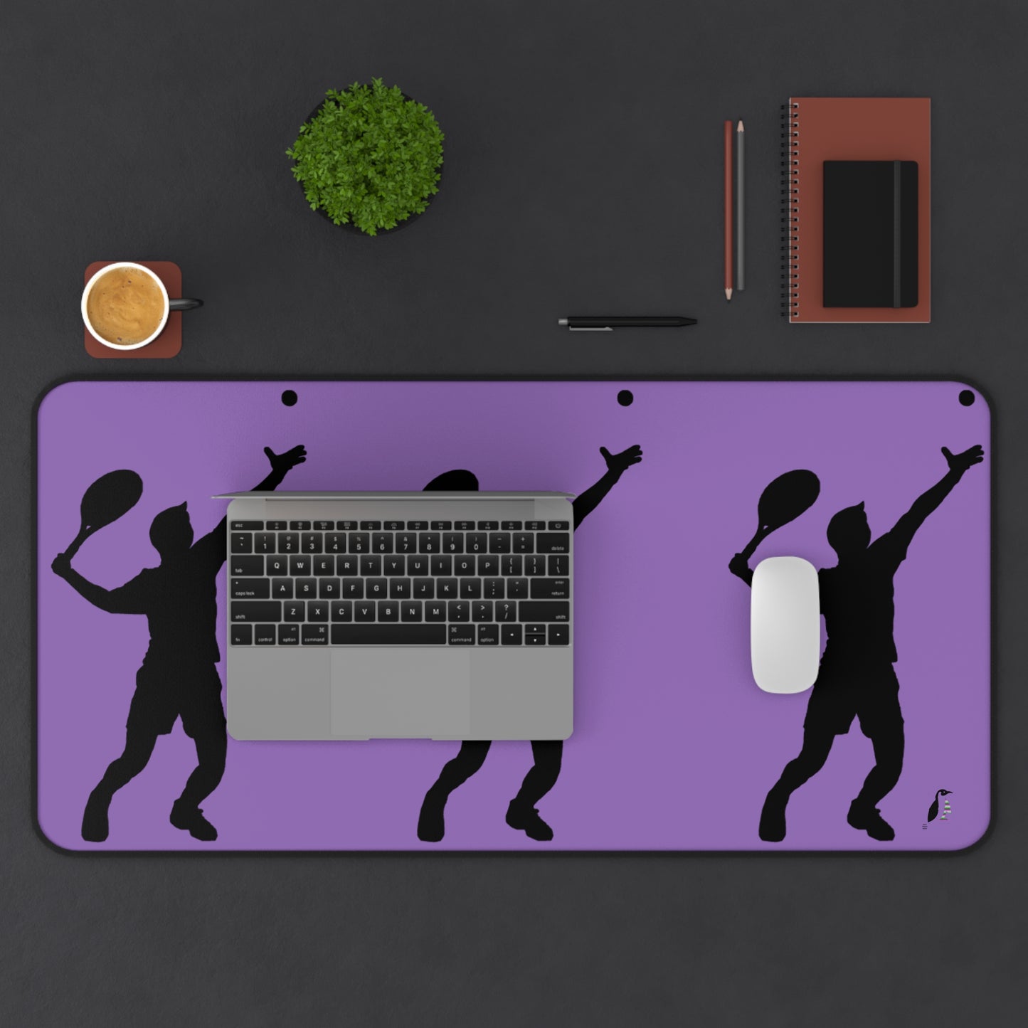 Desk Mat: Tennis Lite Purple