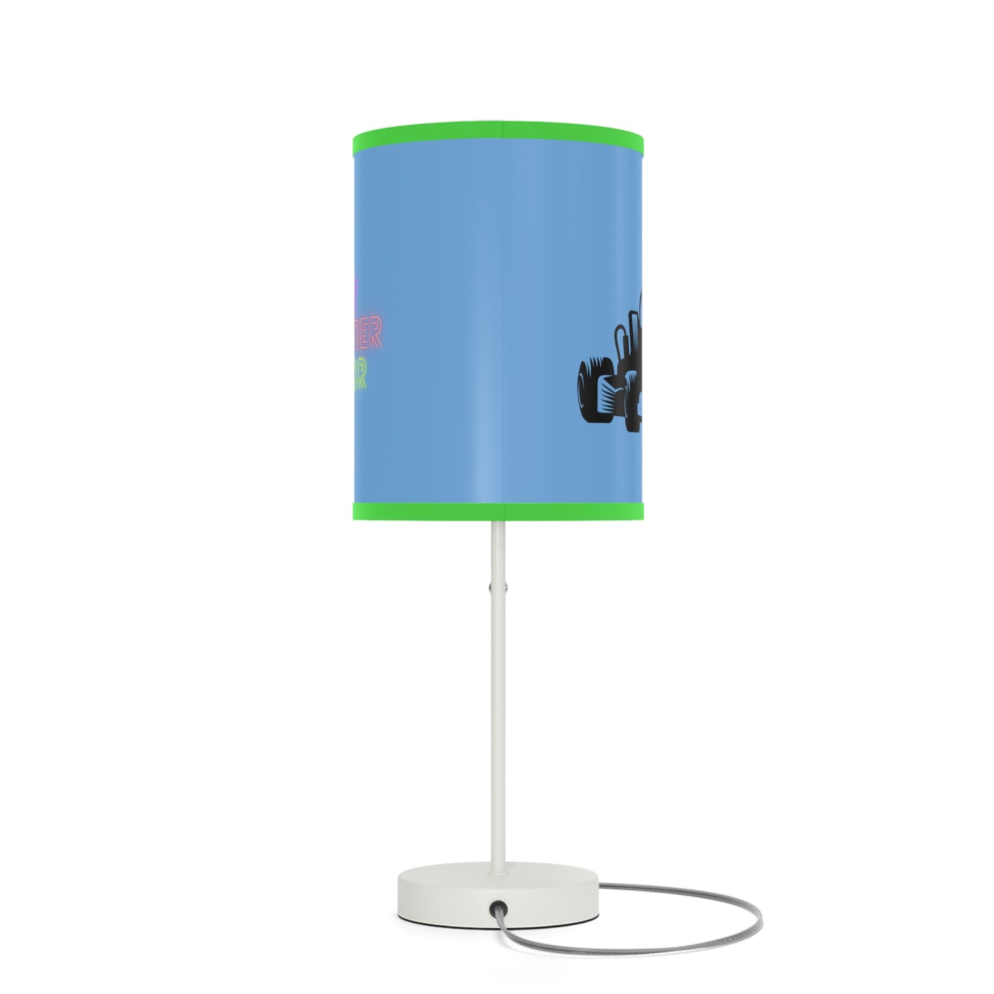 Lamp on a Stand, US|CA plug: Racing Lite Blue