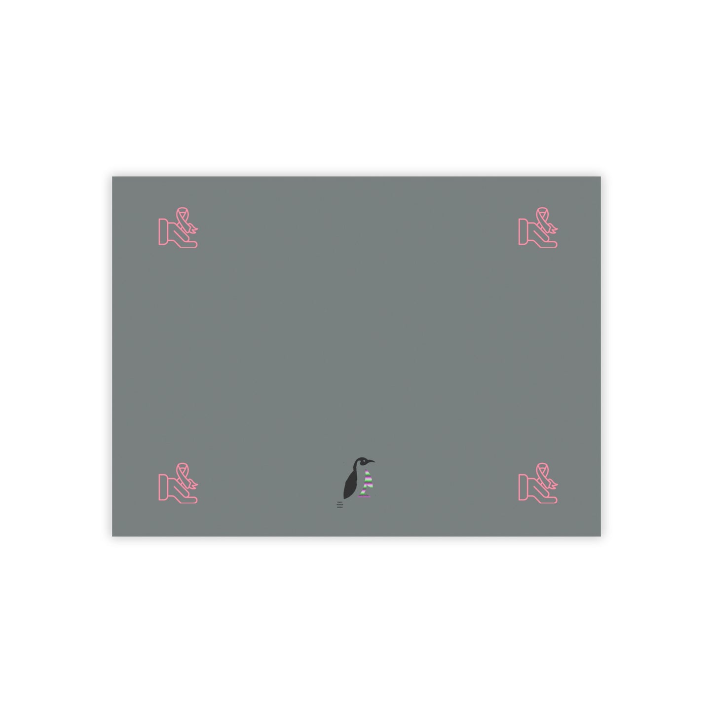 Post-it® Note Pads: Fight Cancer Dark Grey