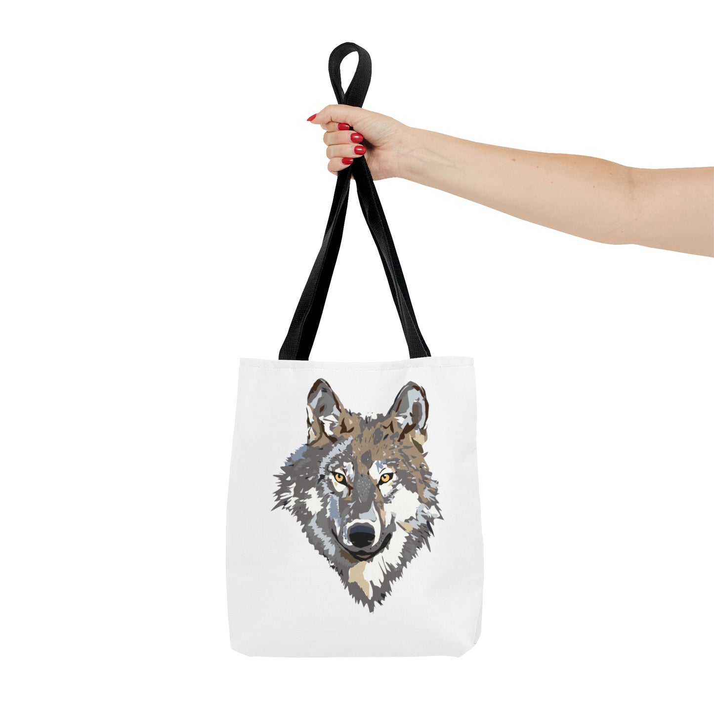 Tote Bag: Wolves White