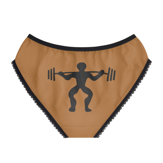 Women's Briefs: Weightlifting Lite Brown