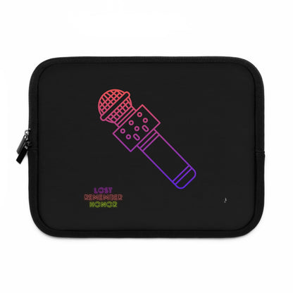 Laptop Sleeve: Music Black