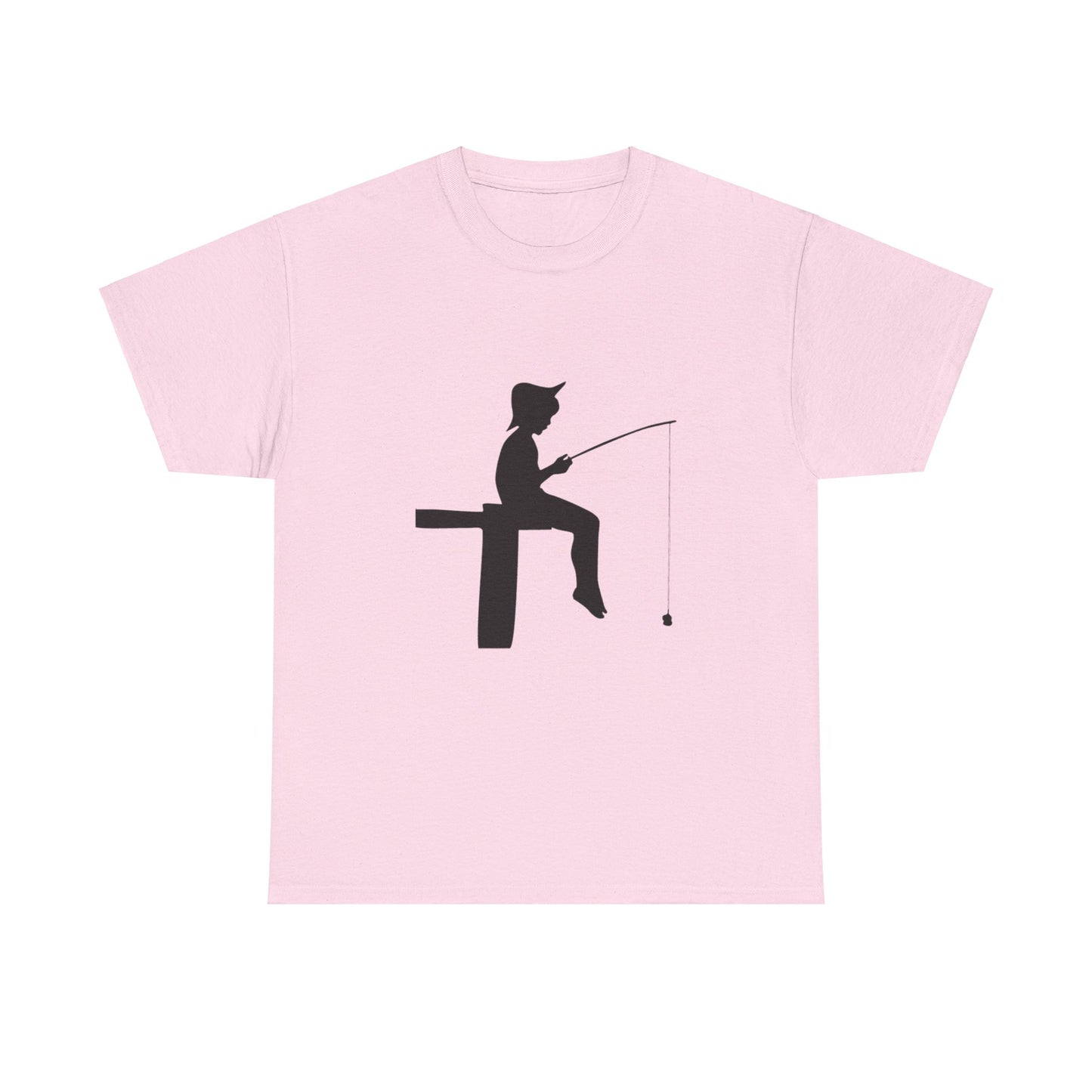 Heavy Cotton Tee: Fishing #3