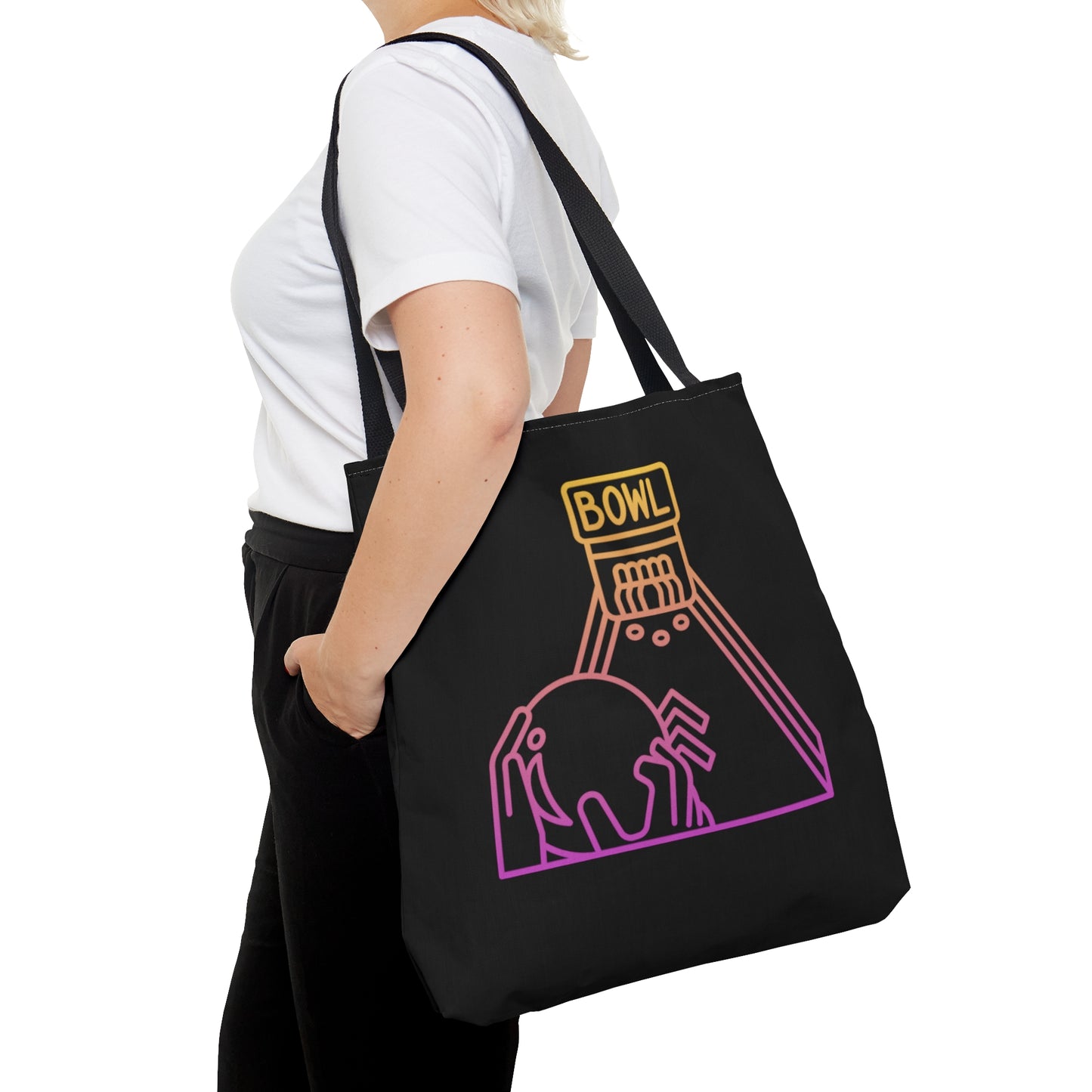 Tote Bag: Bowling Black