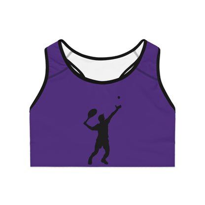 Sports Bra: Tennis Purple