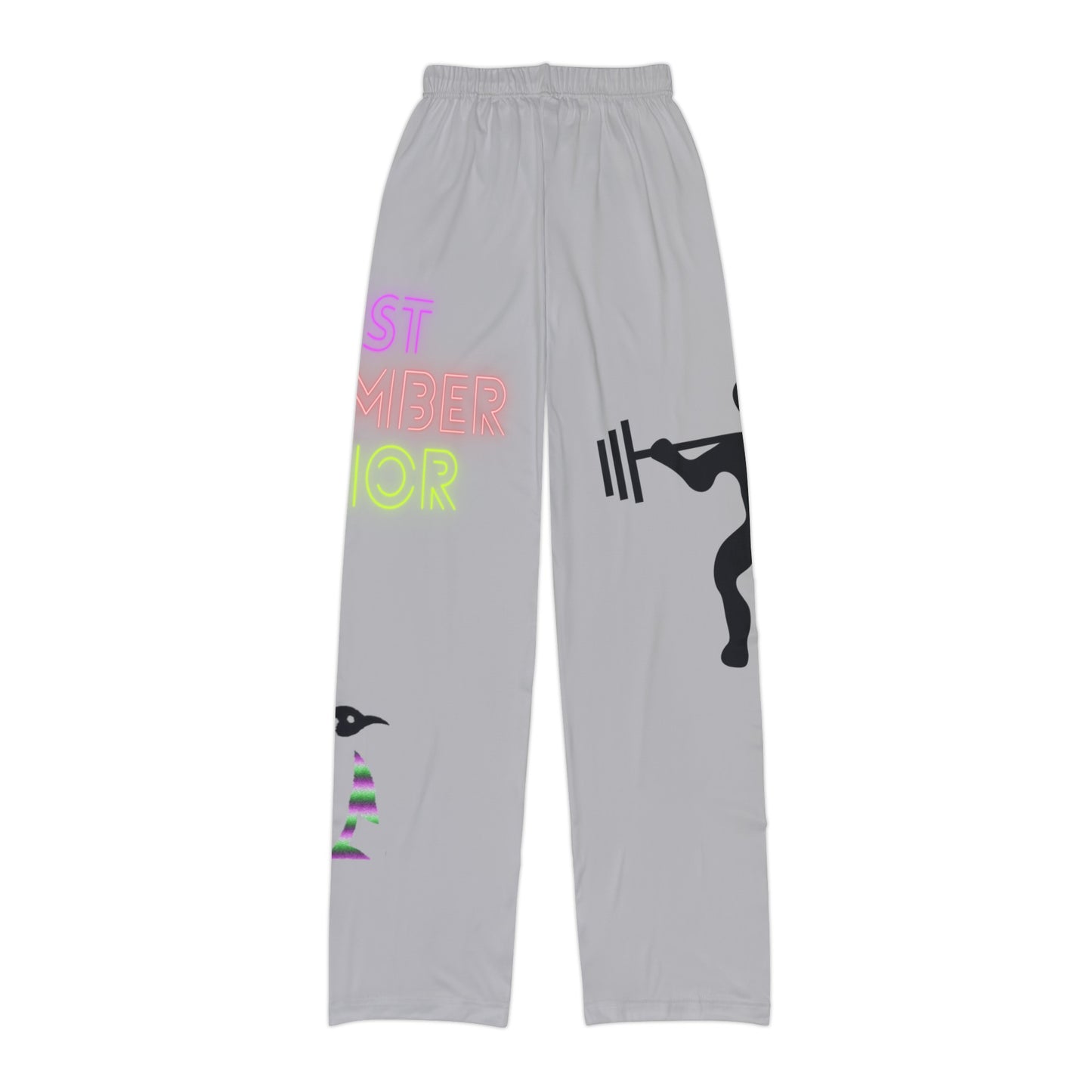 Kids Pajama Pants: Weightlifting Lite Grey