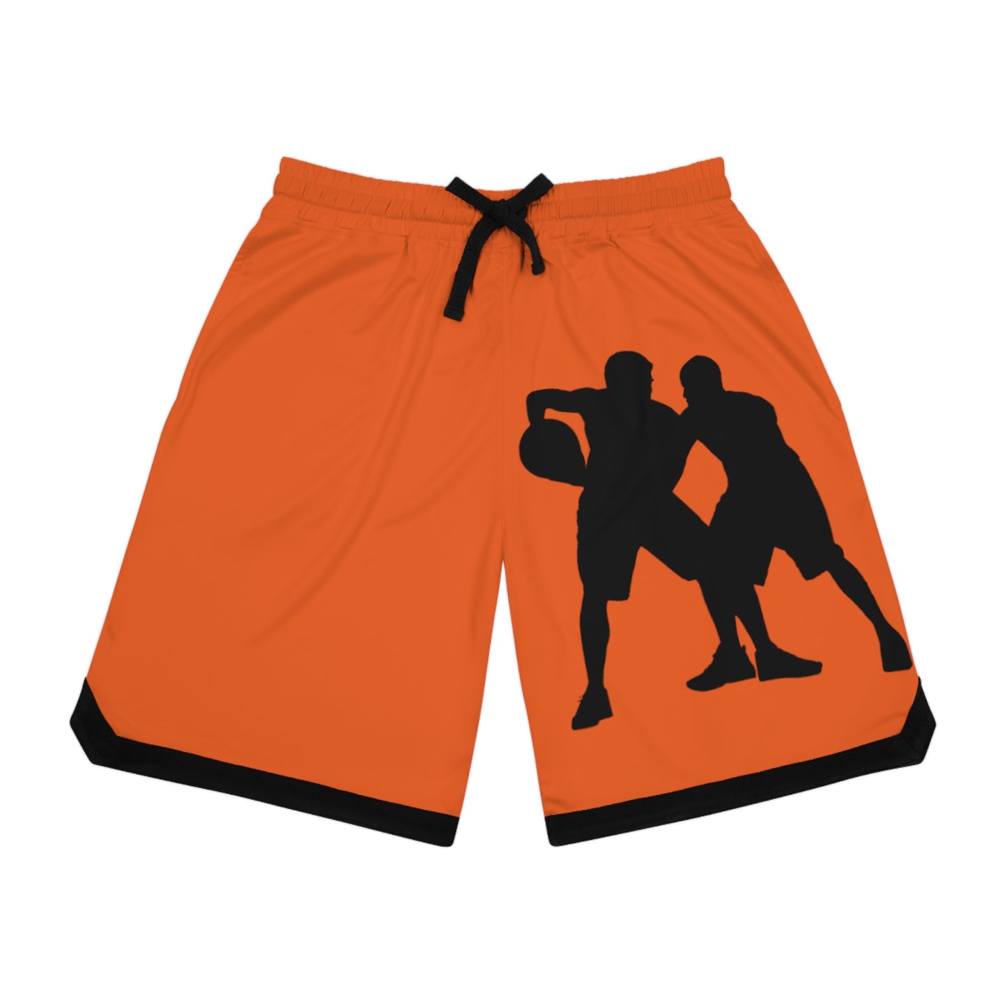 Basketball Rib Shorts: Basketball Orange