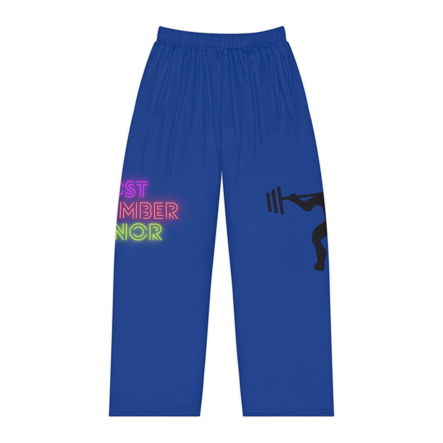 Women's Pajama Pants: Weightlifting Dark Blue