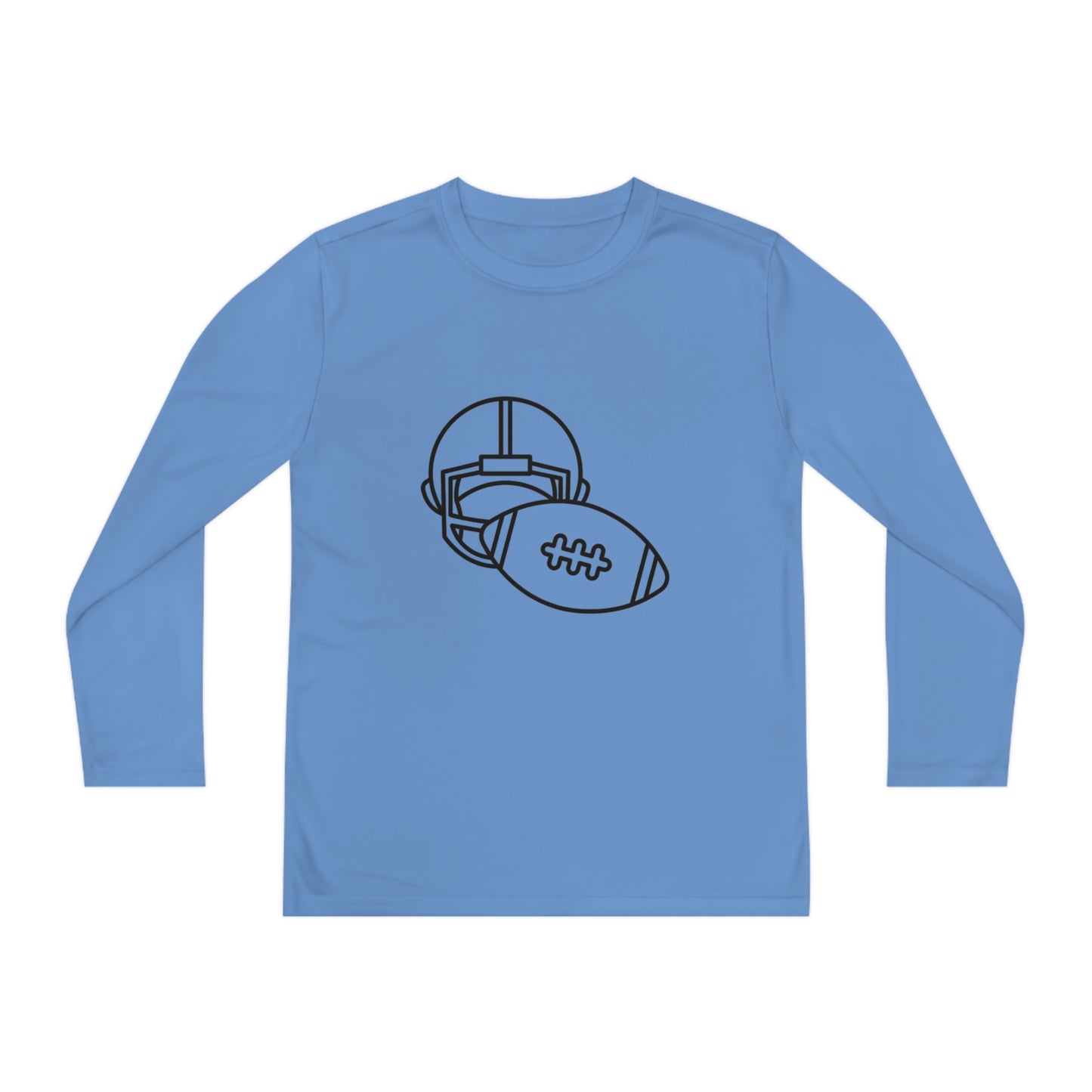 Youth Long Sleeve Competitor Tee: Football