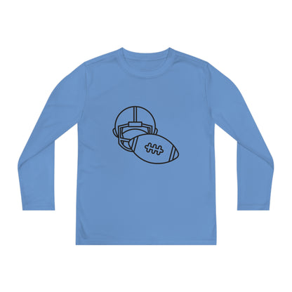 Youth Long Sleeve Competitor Tee: Football 